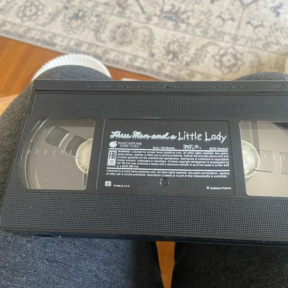Touchstone Crystal VHS Tape - Black and White